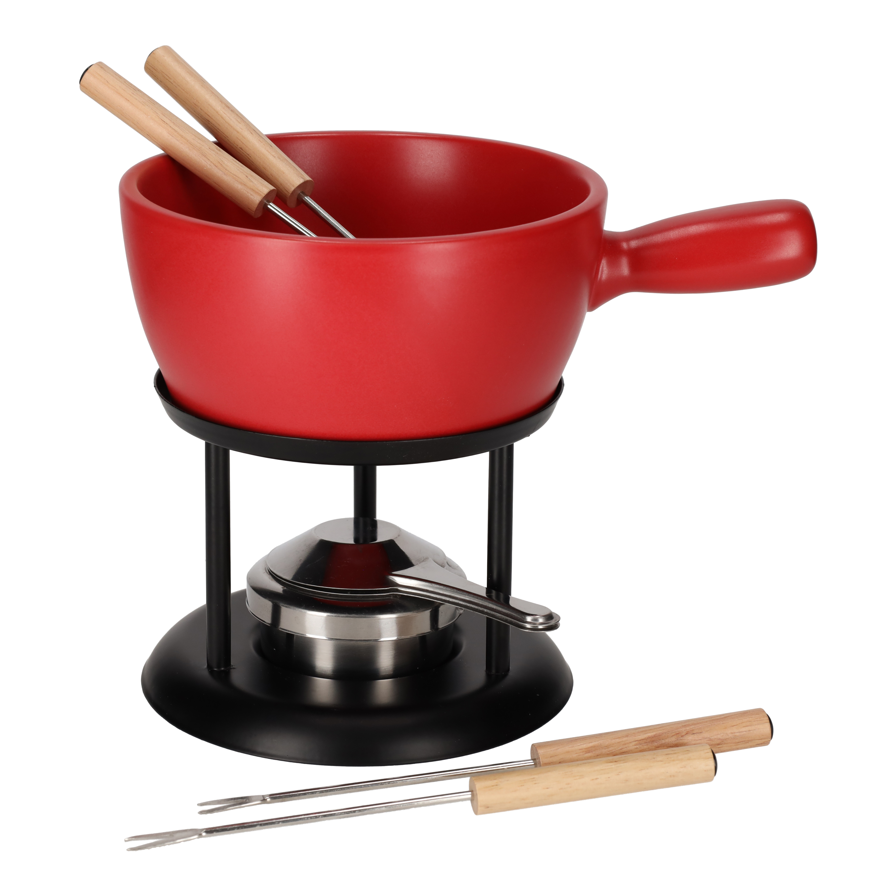 Fondue Set Rood Large (25676)