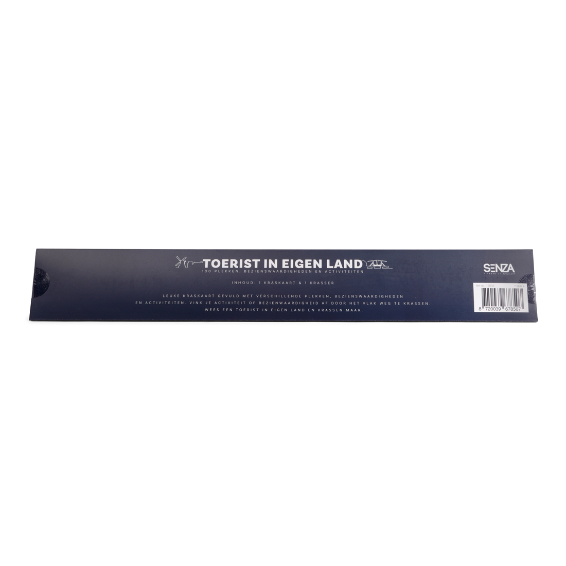13003 SENZA Krasposter Toerist in eigen Land
