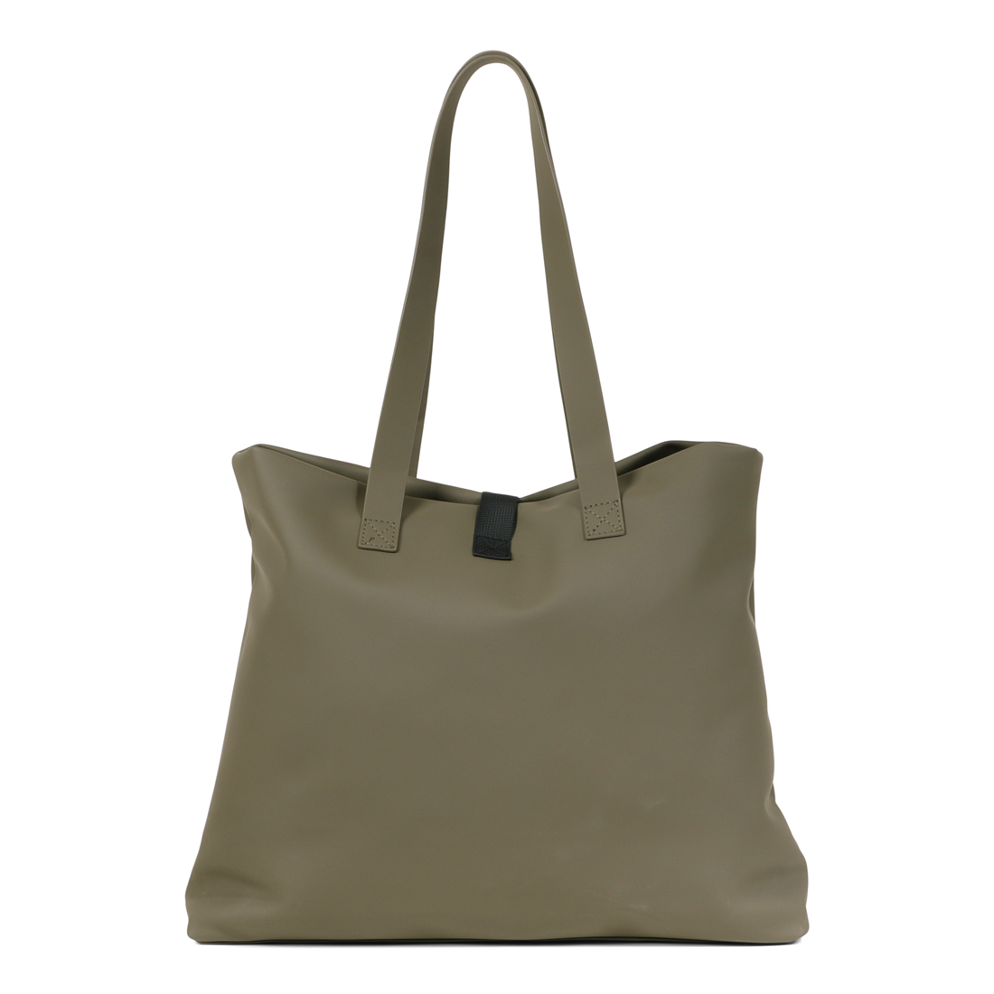 28740 Norländer Dull PU Shopper Olijfgroen