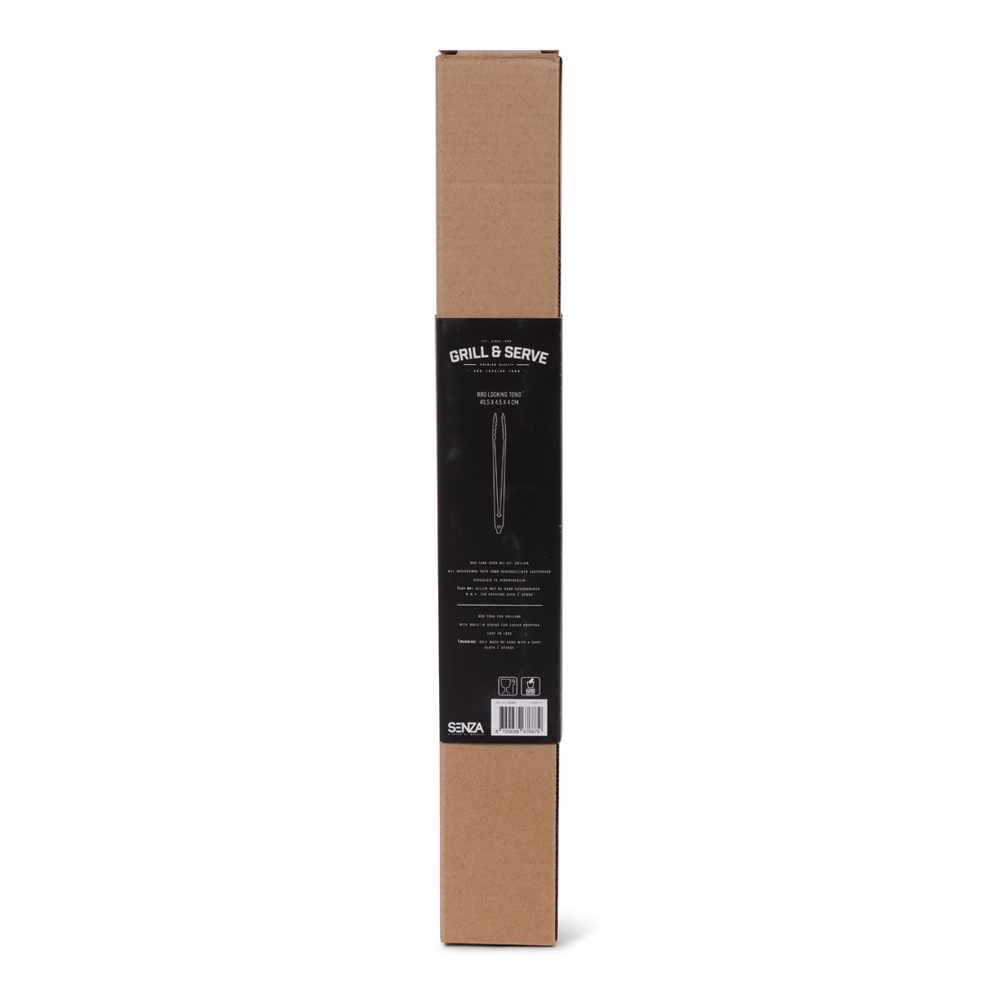 24547 SENZA BBQ Tang Zwart