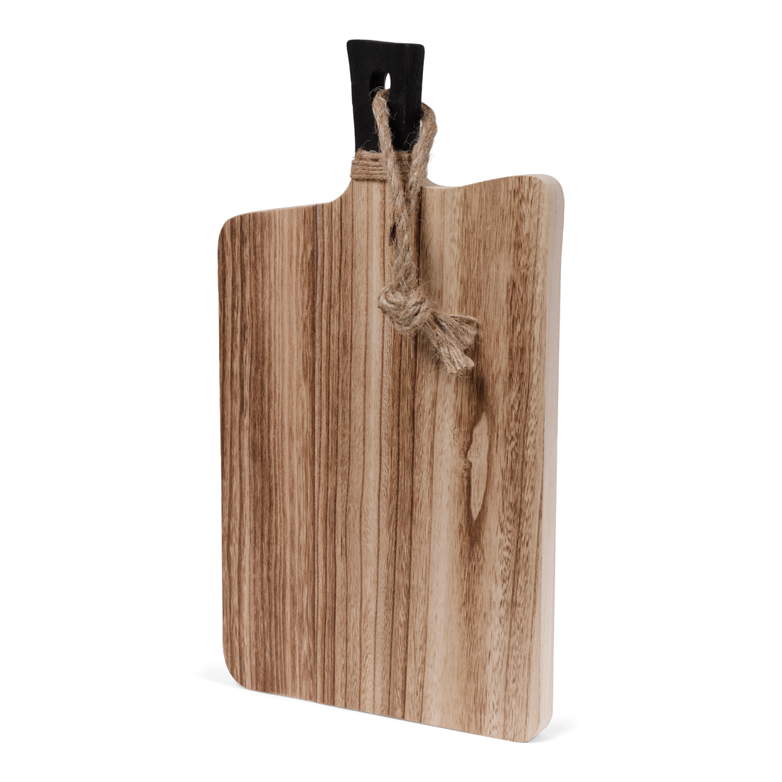 24510 SENZA Serveerplank Met Handvatten Zwart Small