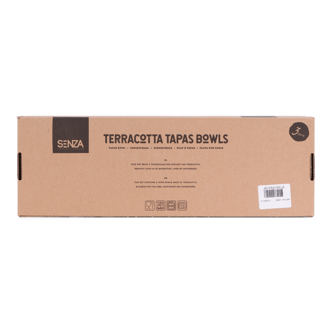 24881 SENZA Terracotta Tapas Grijs /3