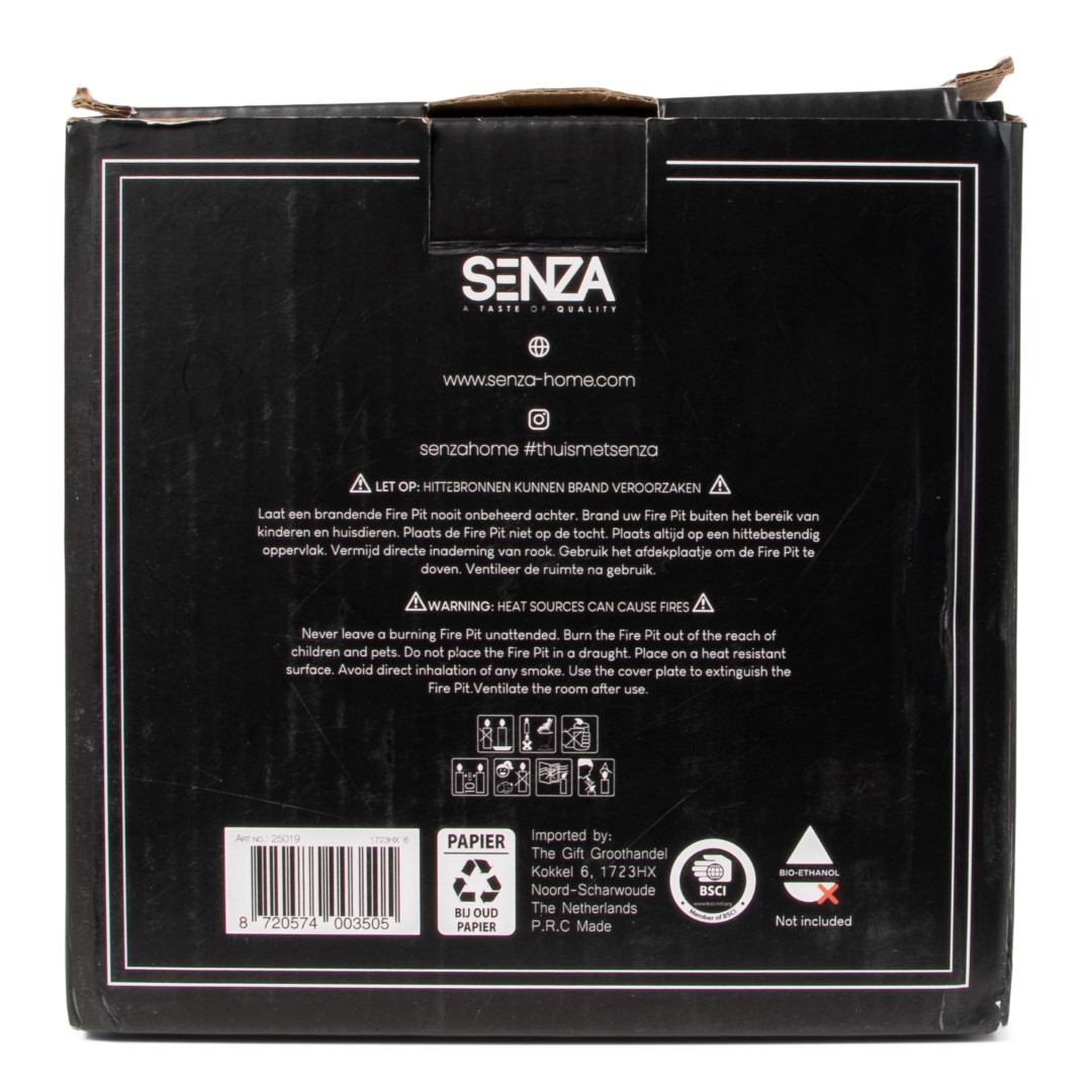 25019 SENZA Tafelhaard Zwart
