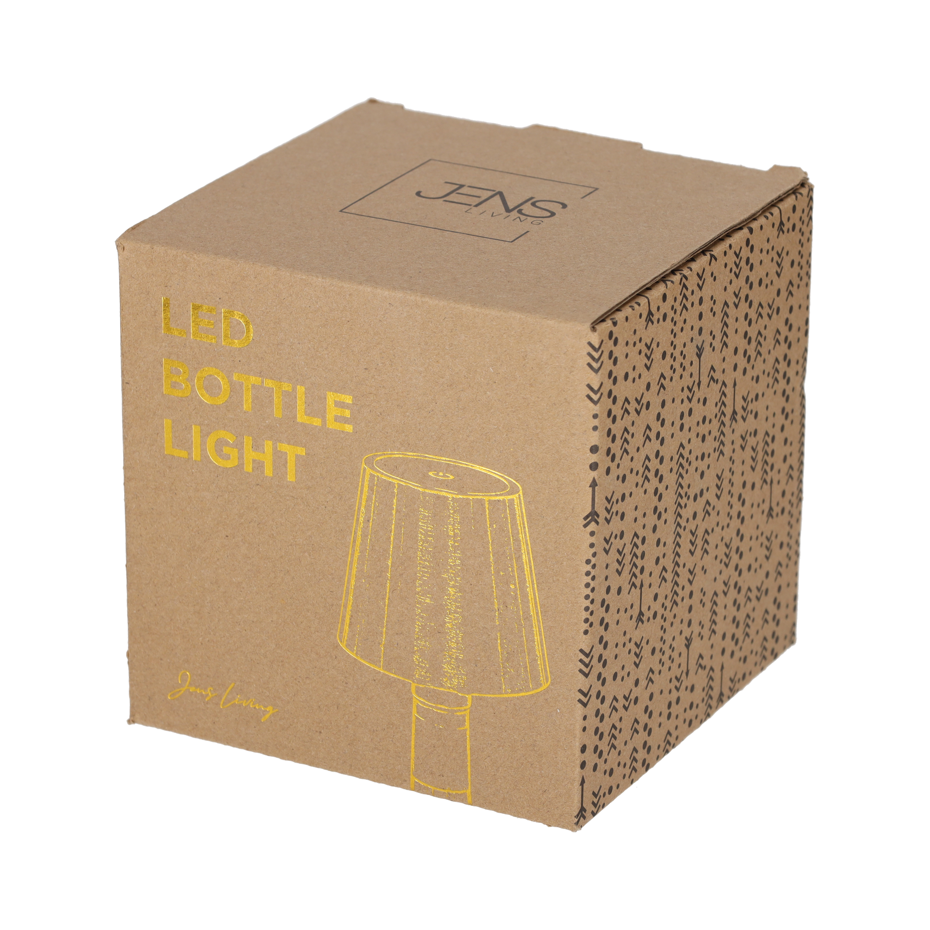 LED Fles Lamp Goud (25706)