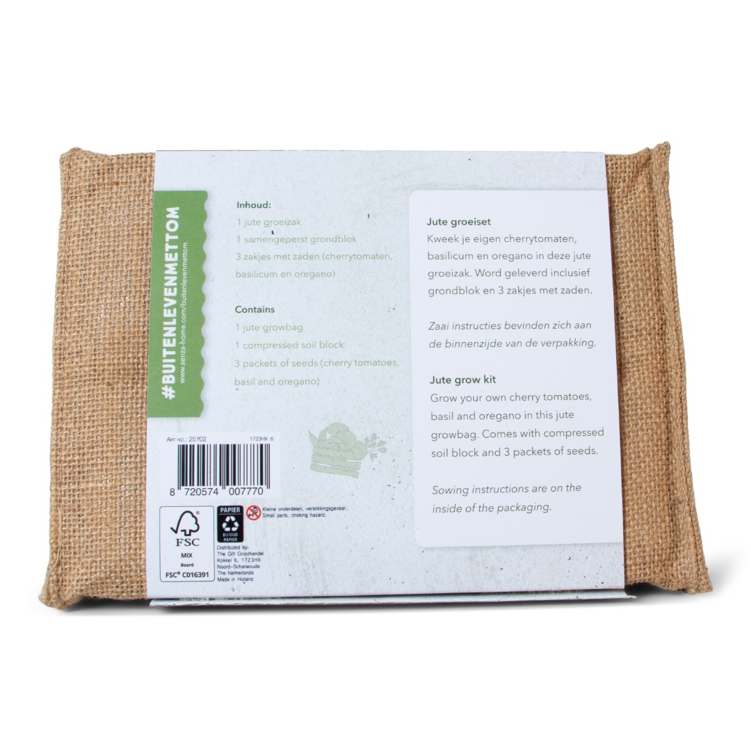 25102 SENZA x TOM Jute Groei Set
