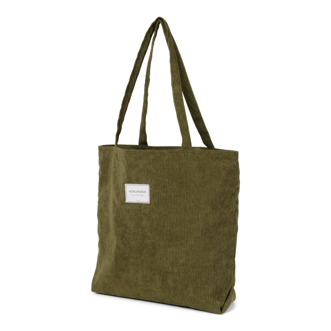 28757 Norländer Ribbel Totebag Groen