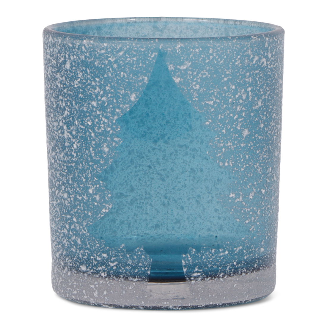 24739 SENZA Theelichthouder Frost Kerstboom