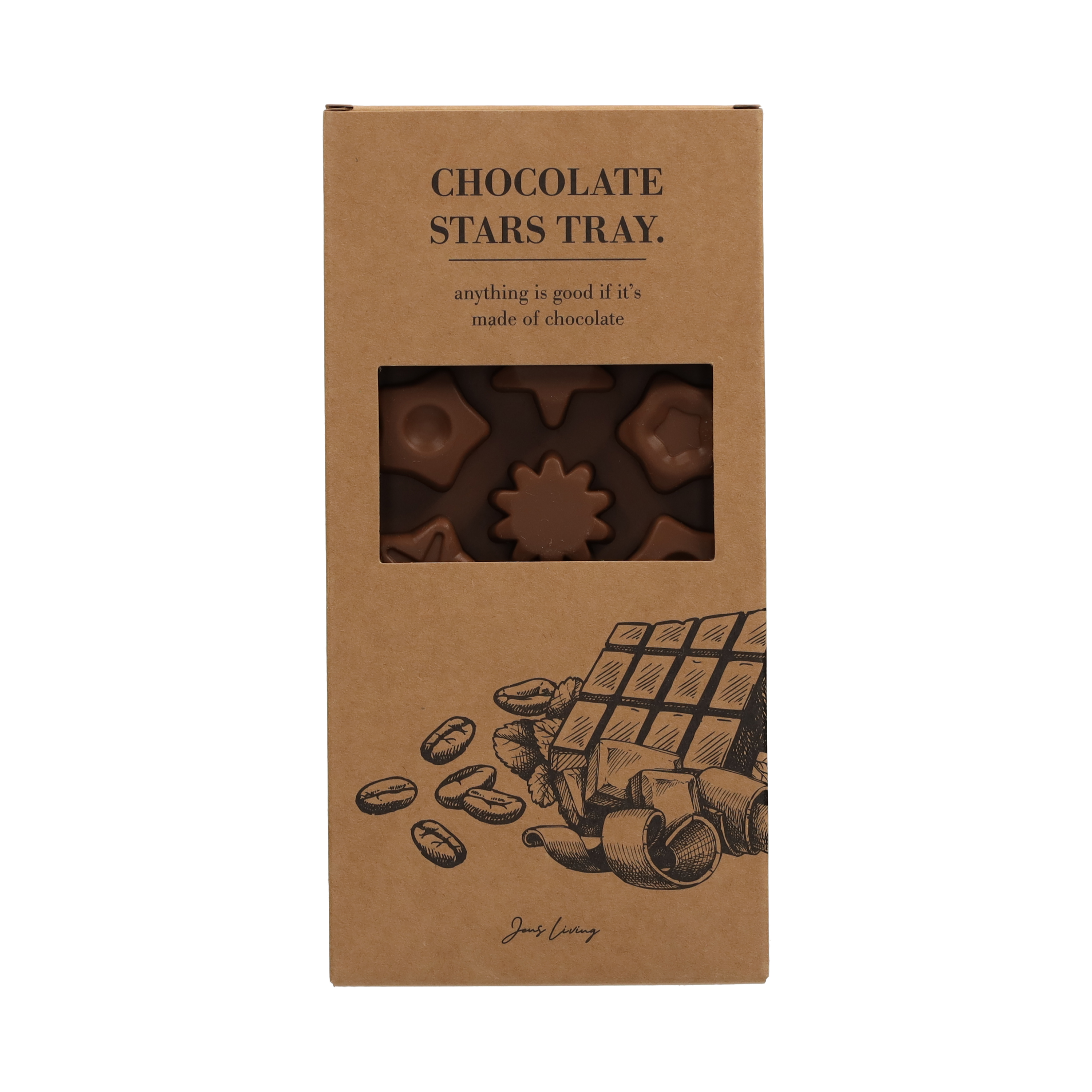Chocoladevorm Sterren (25574)