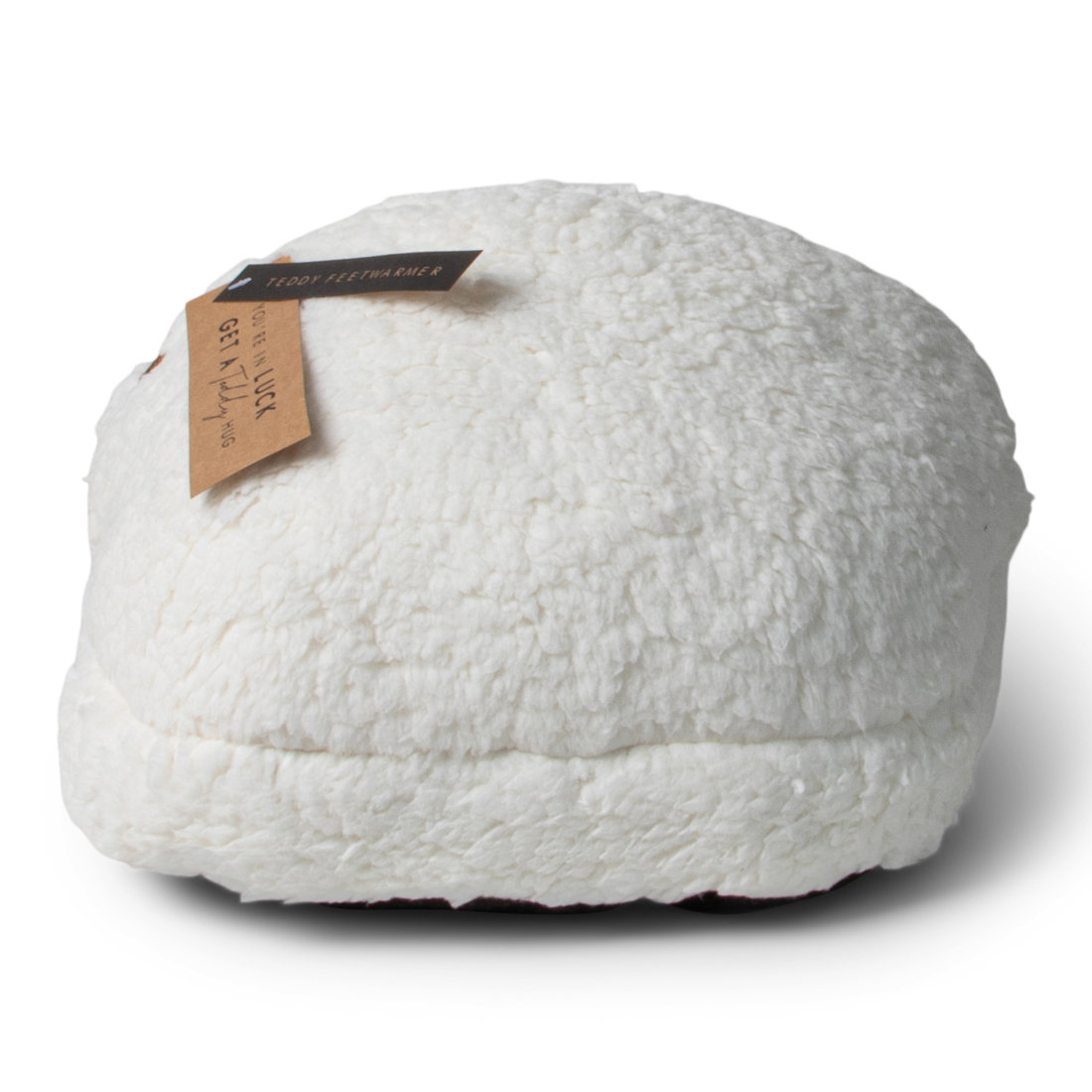 25010 SENZA Teddy Voetenwarmer Wit