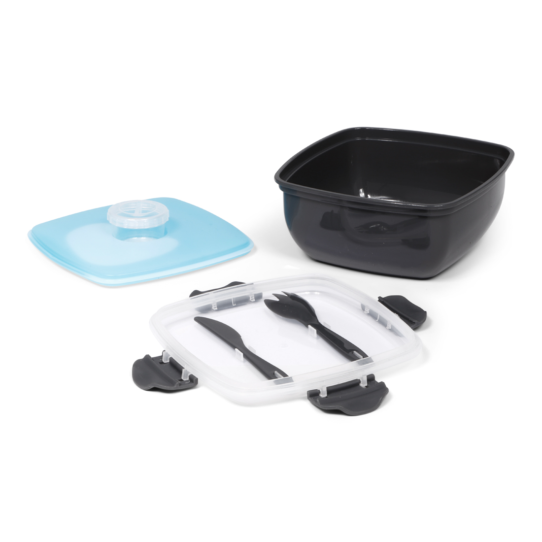 24455 SENZA Lunchbox Met Koelelement Grijs