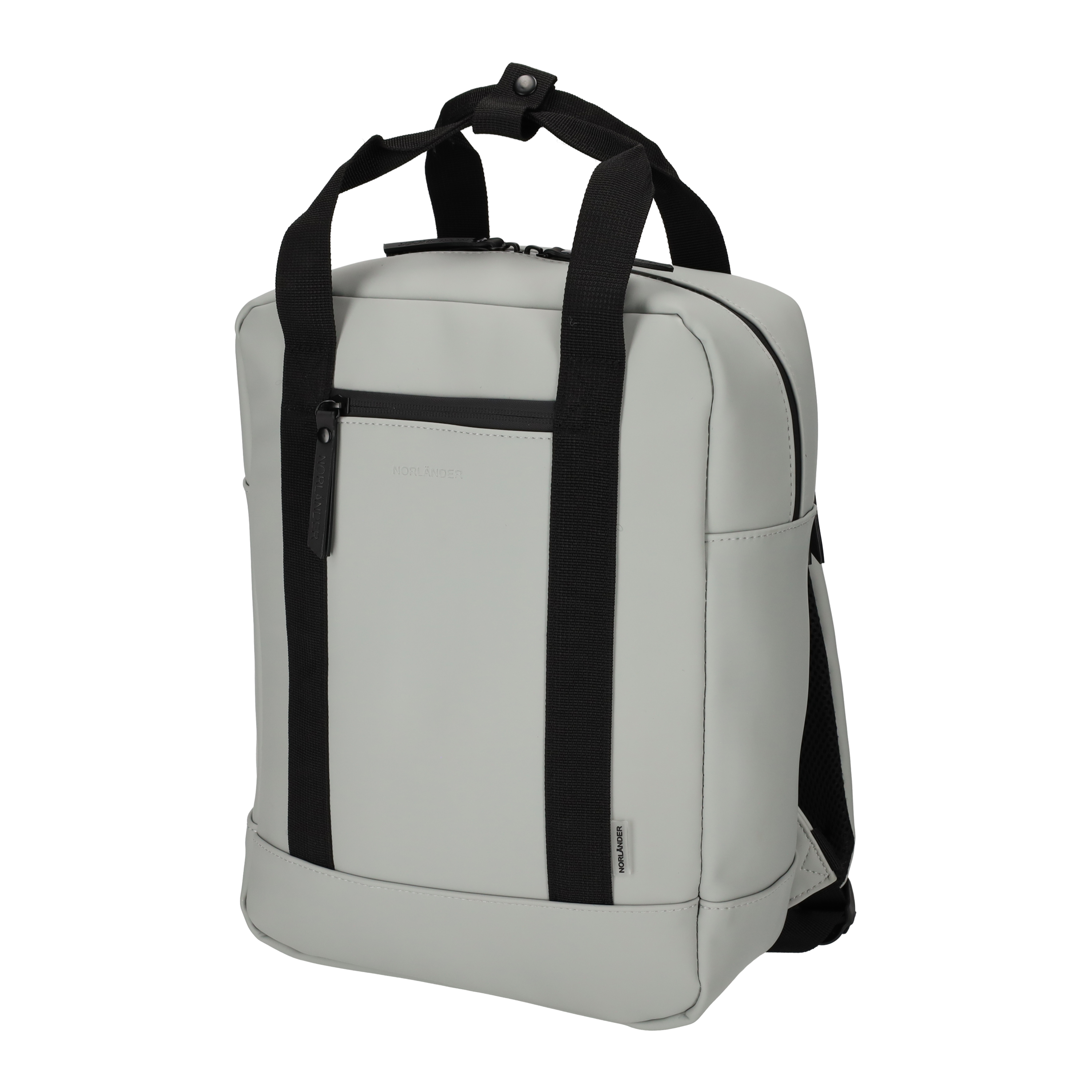 Dull PU Rugtas Grijs (28941)
