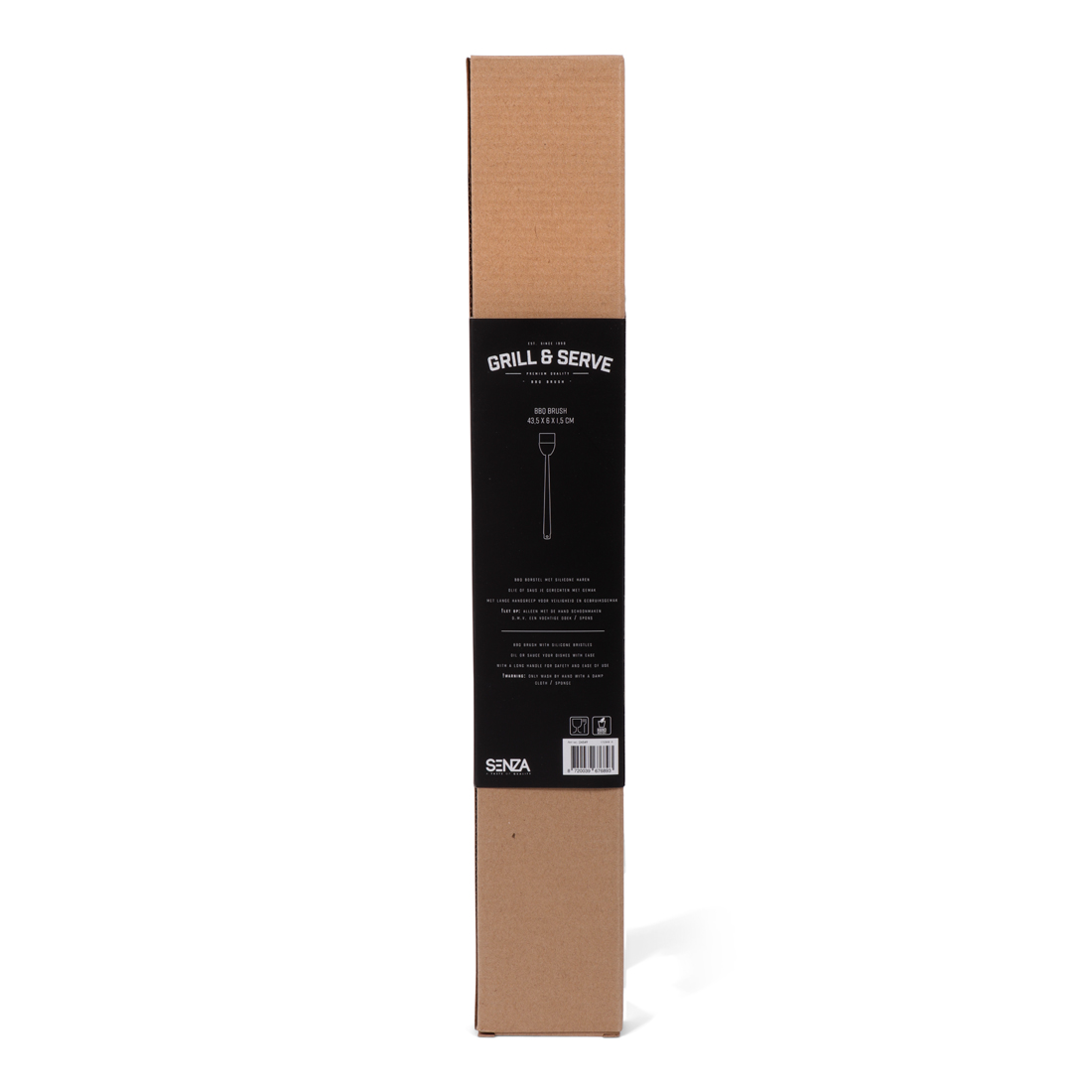 24549 SENZA BBQ Borstel Zwart