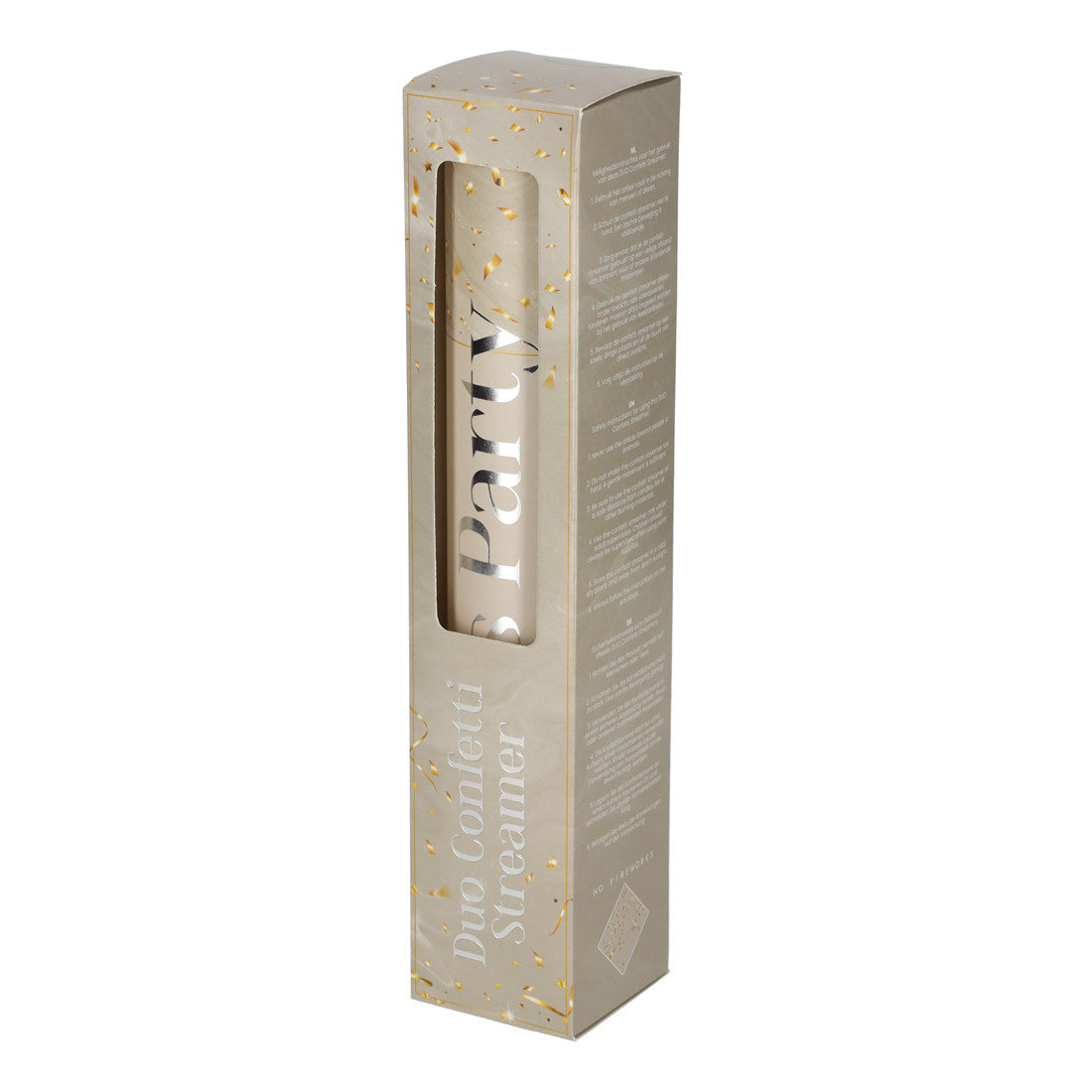 DUO Confetti Streamer Beige (13142)