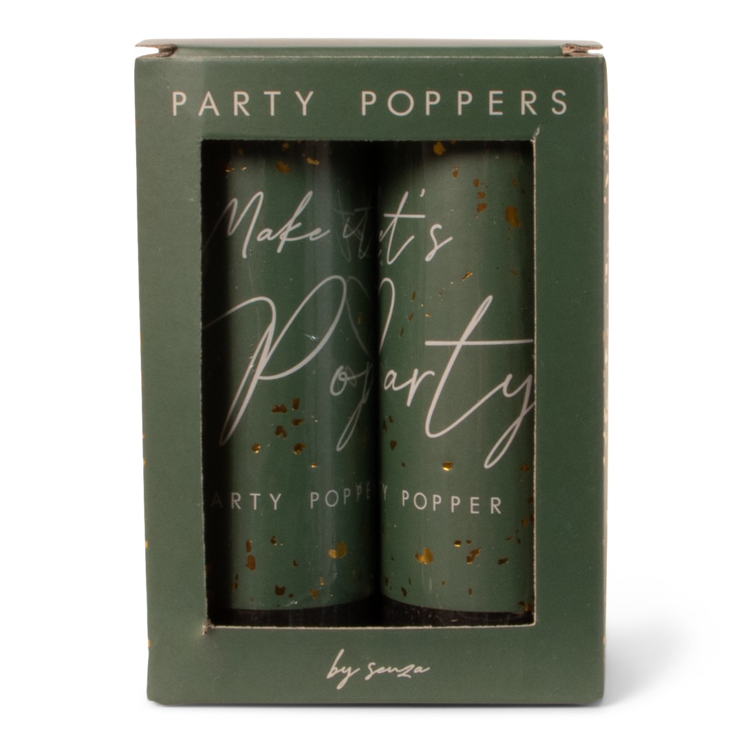 13059 SENZA Party Poppers Groen /2