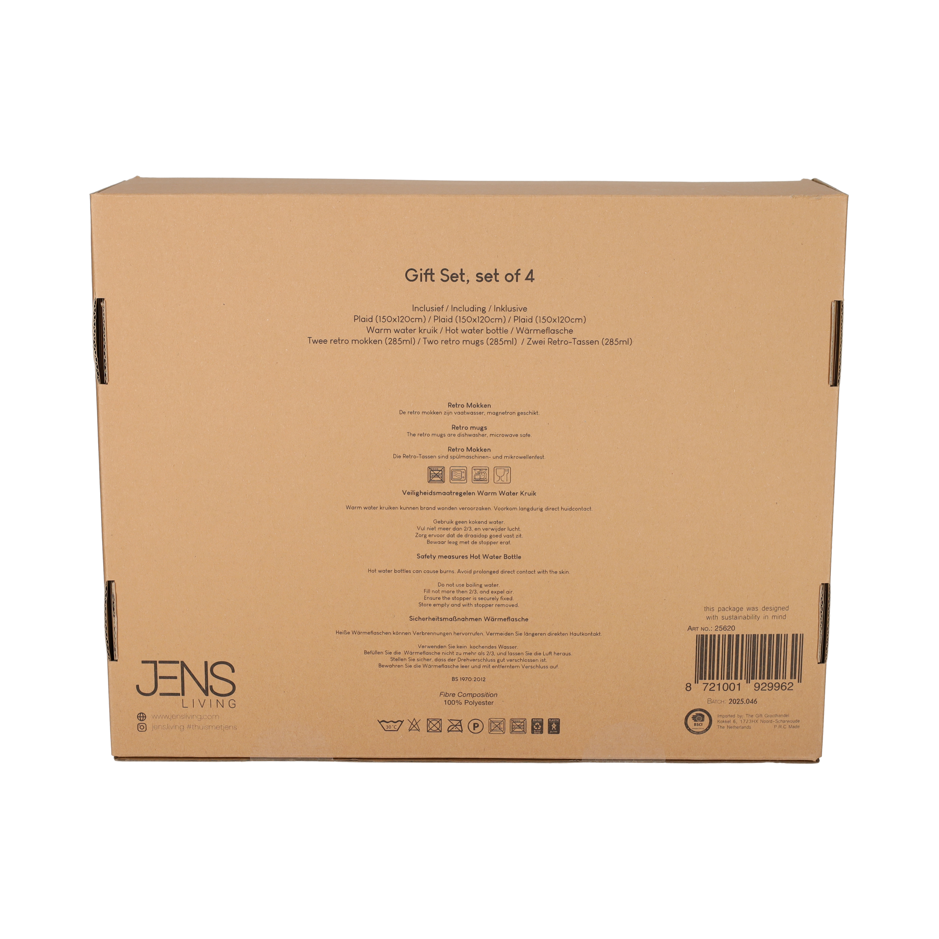 Giftset Cozy Taupe /4 (25620)