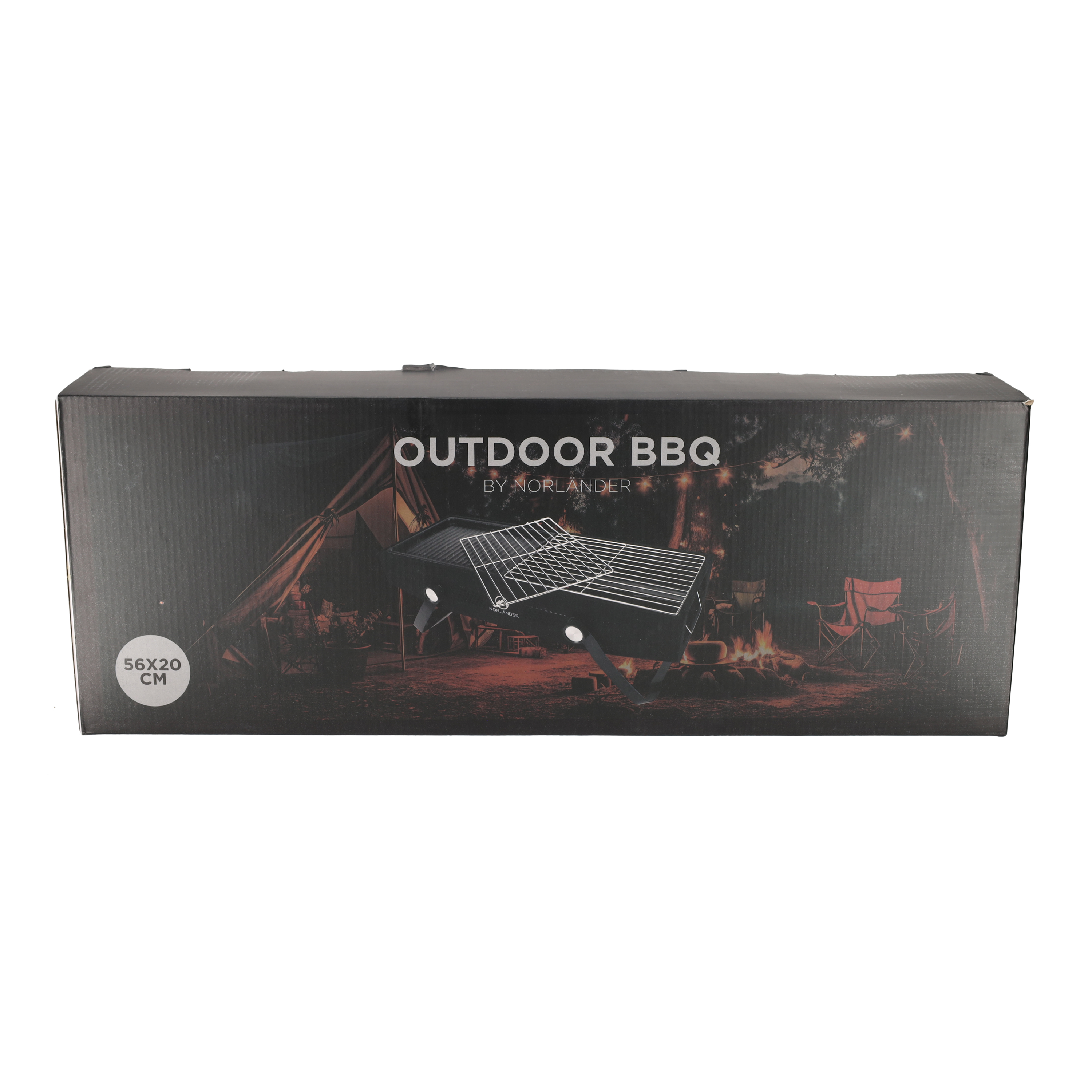 Outdoor BBQ met Grill Zwart (29004)