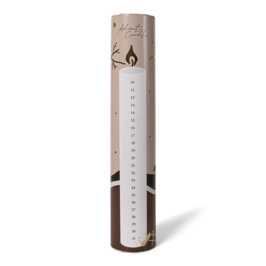 25049 SENZA Adventskaars Wit