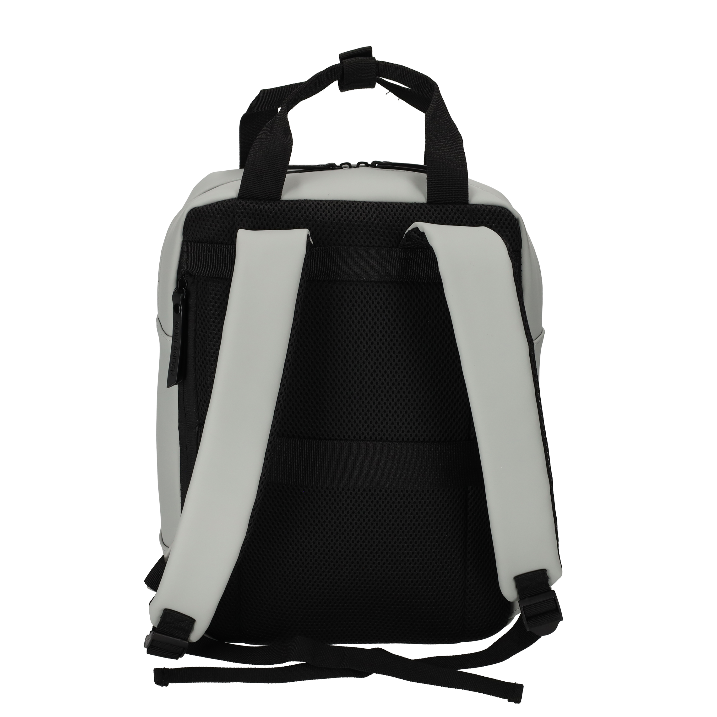 Dull PU Rugtas Grijs (28941)