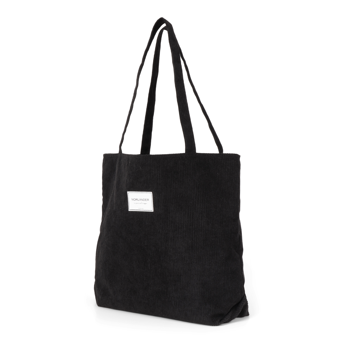 28756 Norländer Ribbel Totebag Zwart