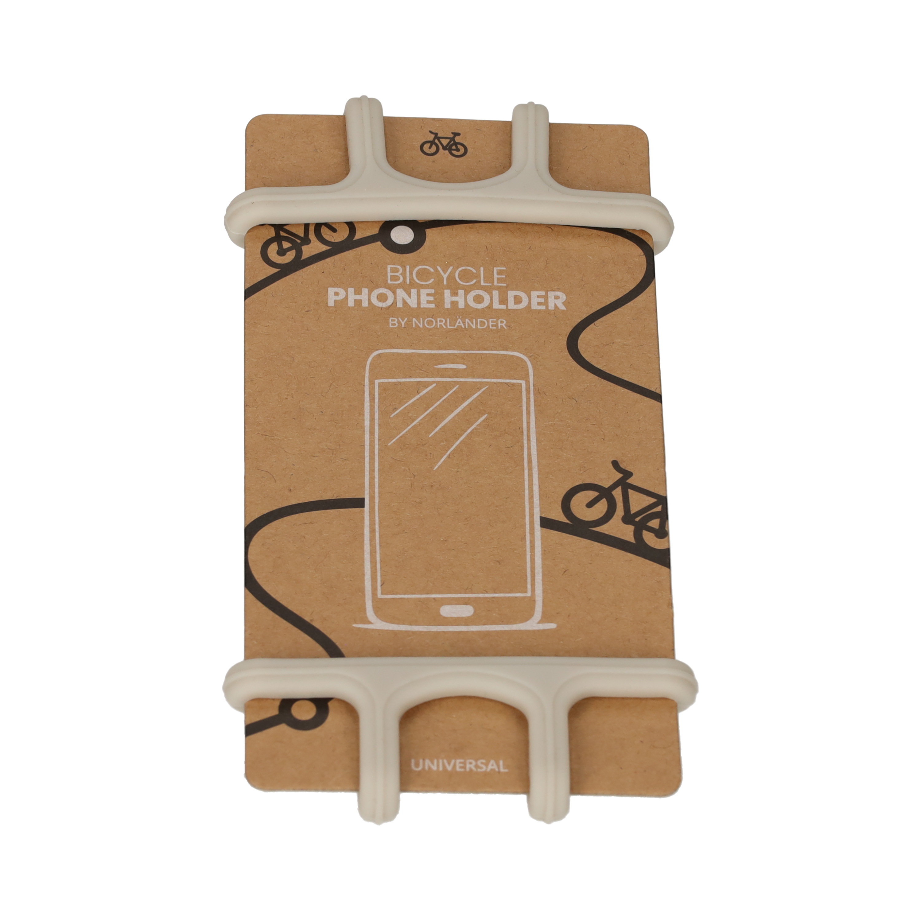 Fiets Telefoonhouder Taupe (28998)
