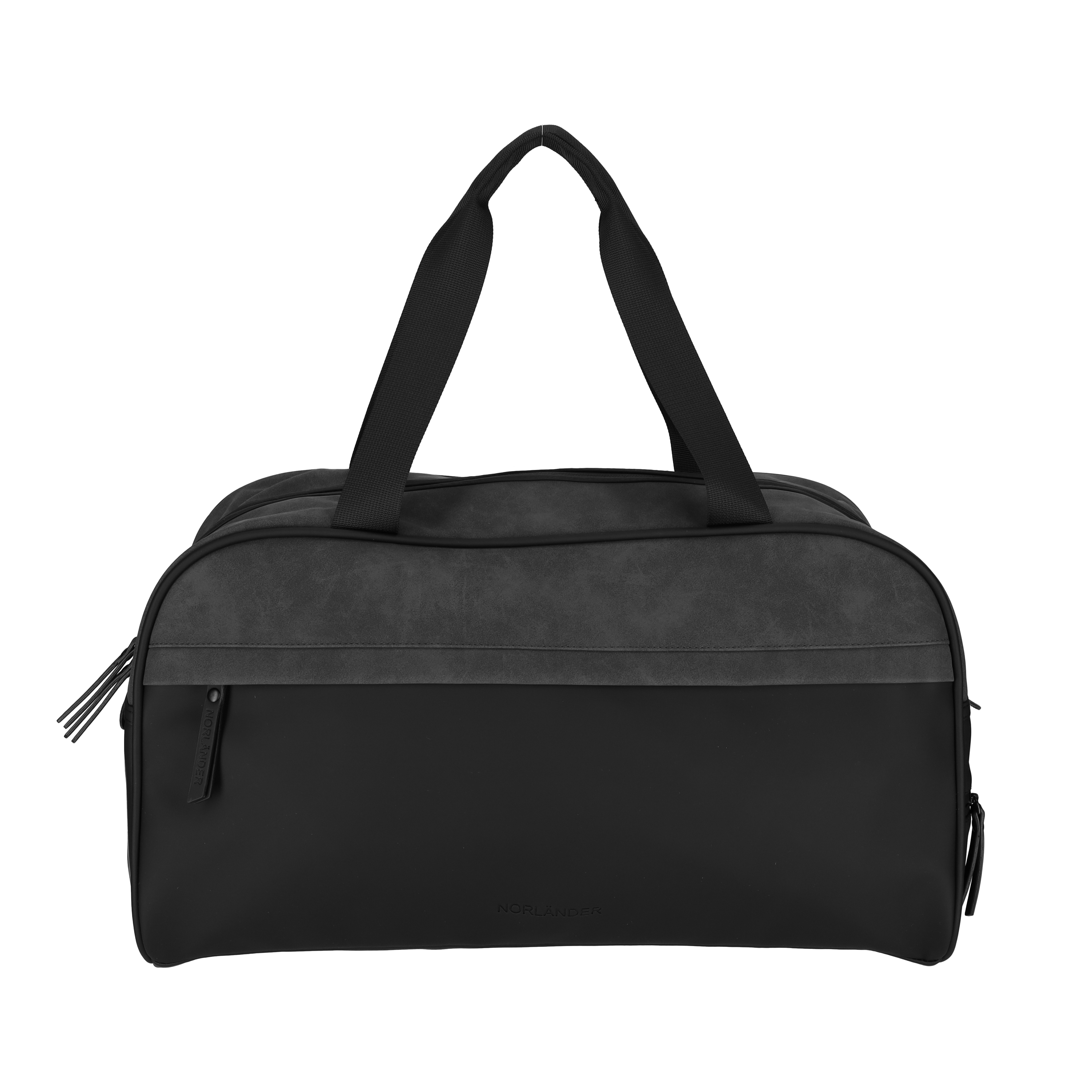 PU Retro Sporttas Napolitana Zwart (29014)