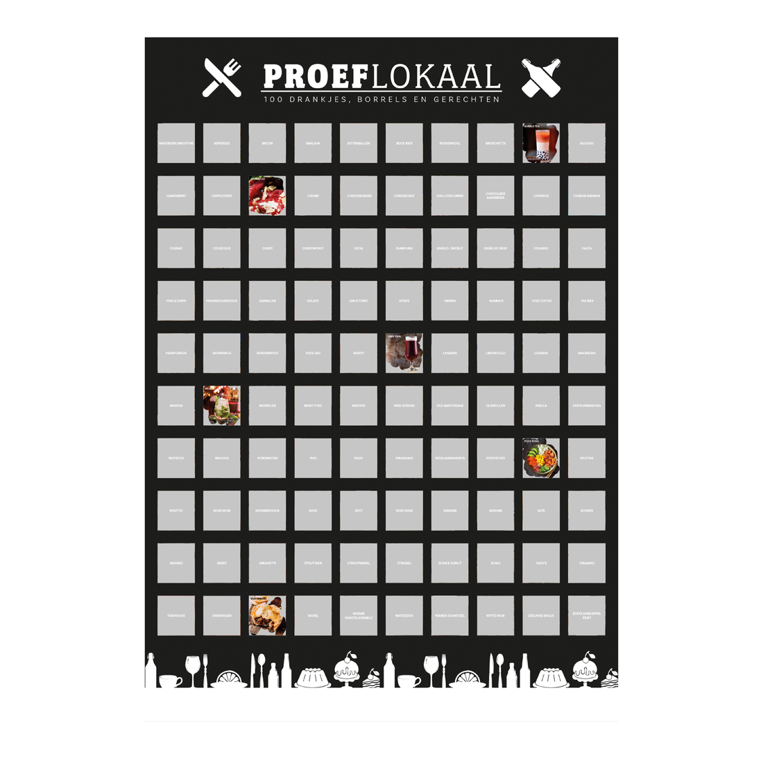 13004 SENZA Krasposter Proeflokaal