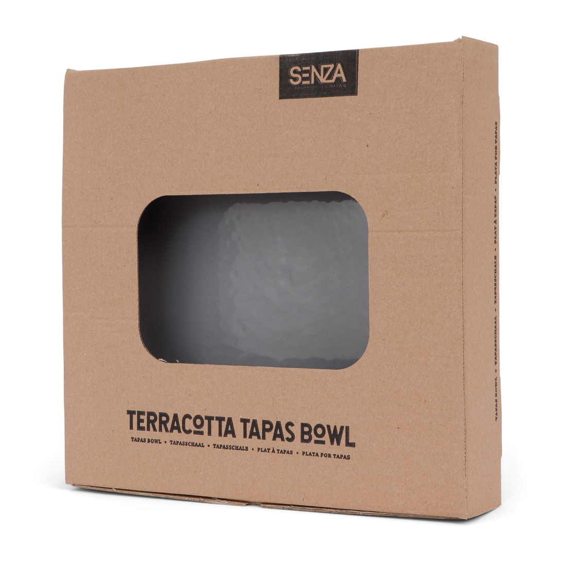 24689 SENZA Terracotta Tapas Large Grijs