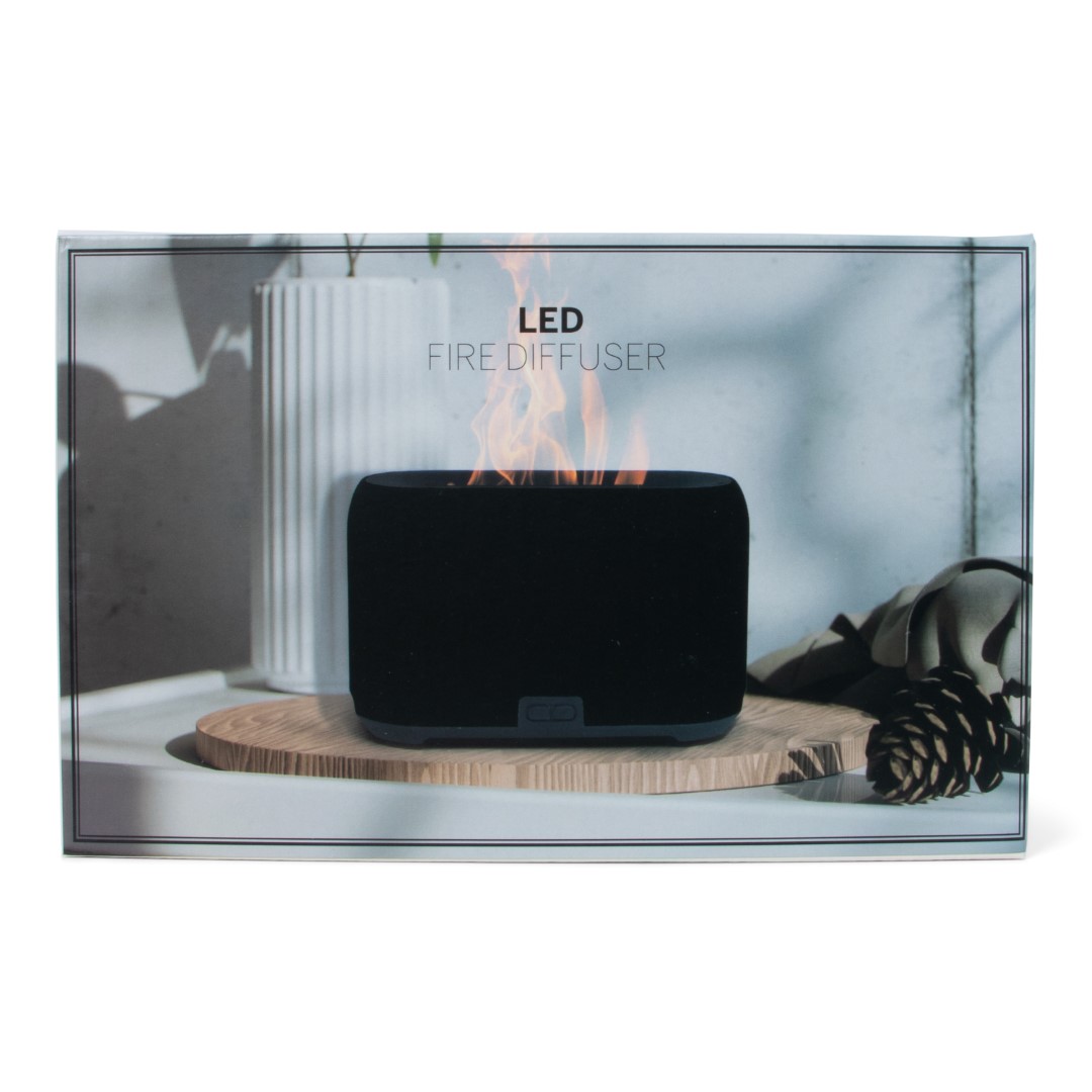 25021 SENZA LED Vlam Diffuser Zwart
