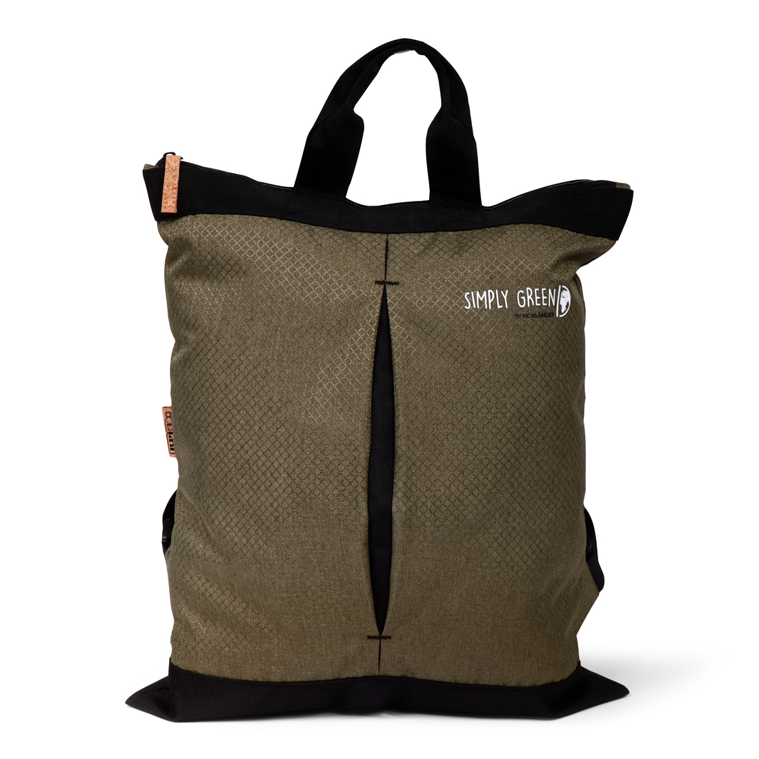 28575 Norländer Simply Green RPET Shopper Groen