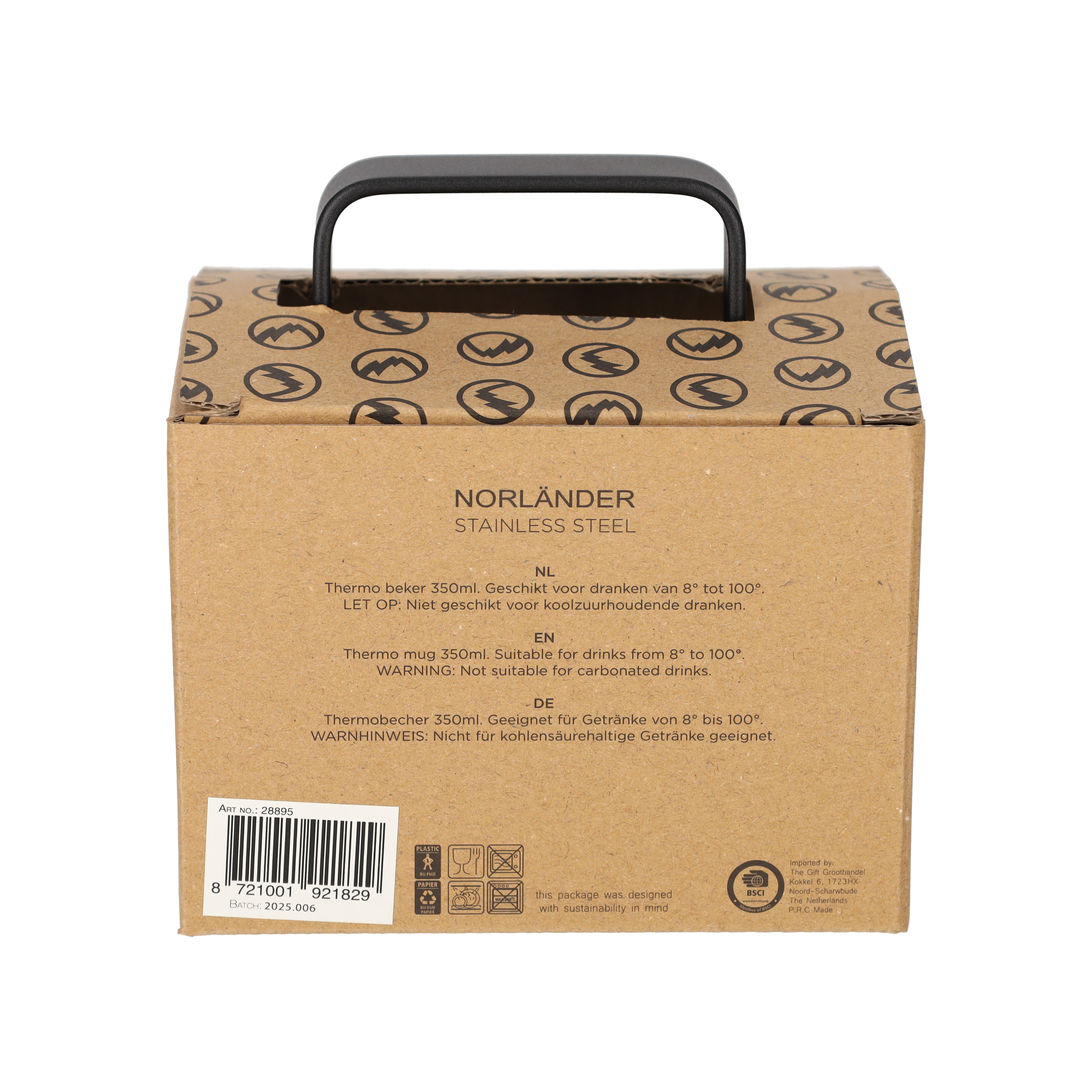 Thermobeker Hamar Zwart (28895)