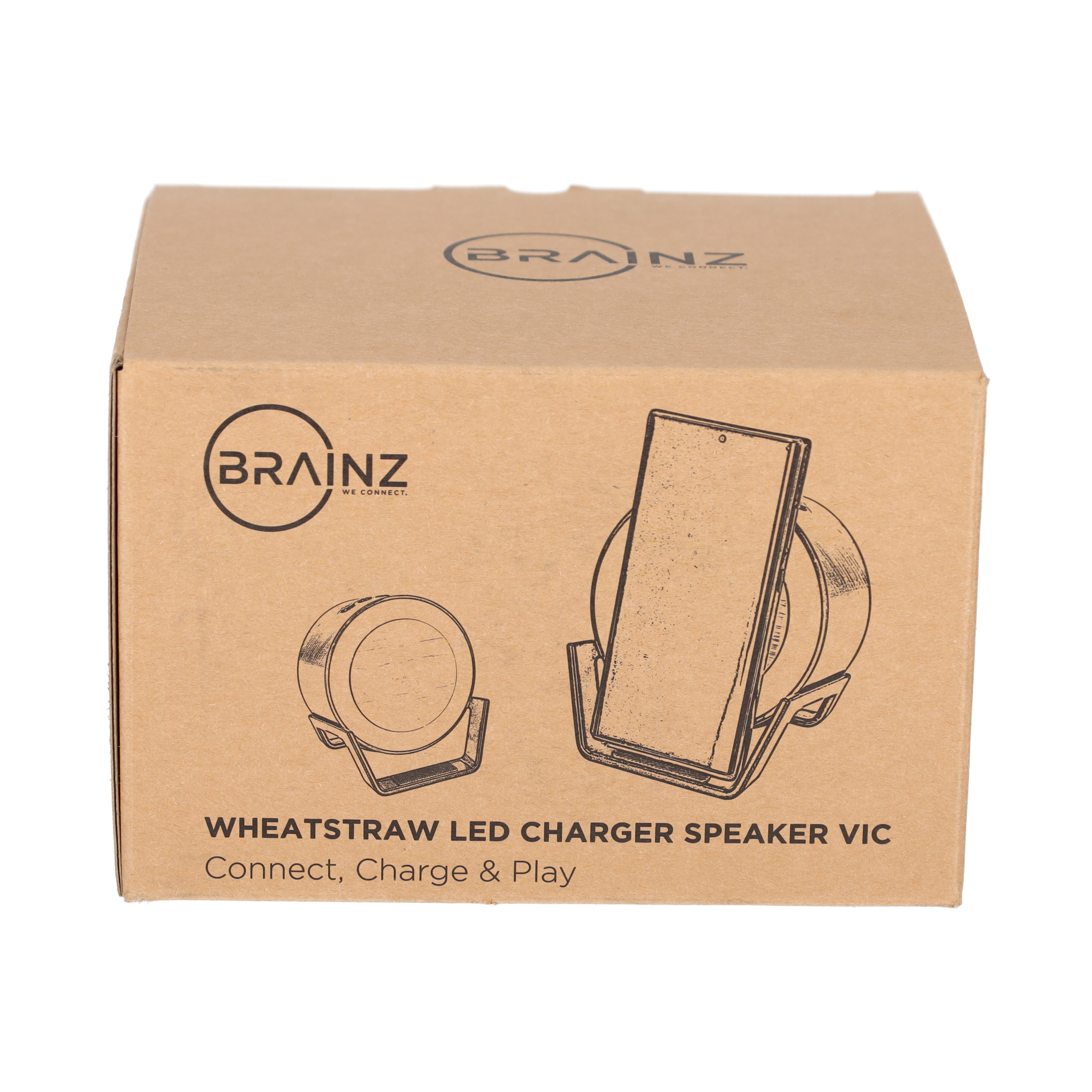 LED Charger Speaker Vic Wheatstraw Naturel (38659)