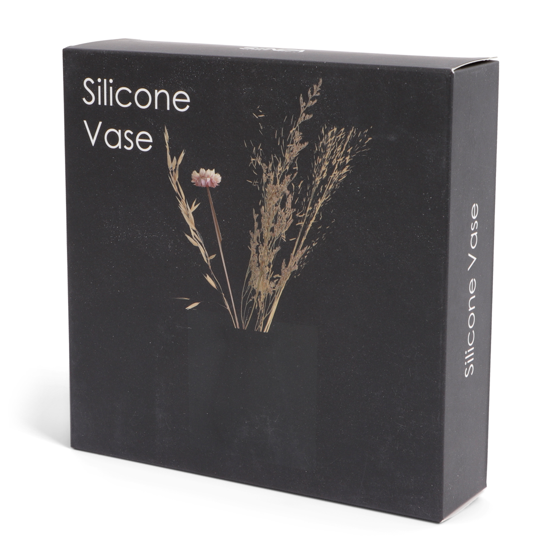 24560 SENZA Siliconen Vaas Zwart