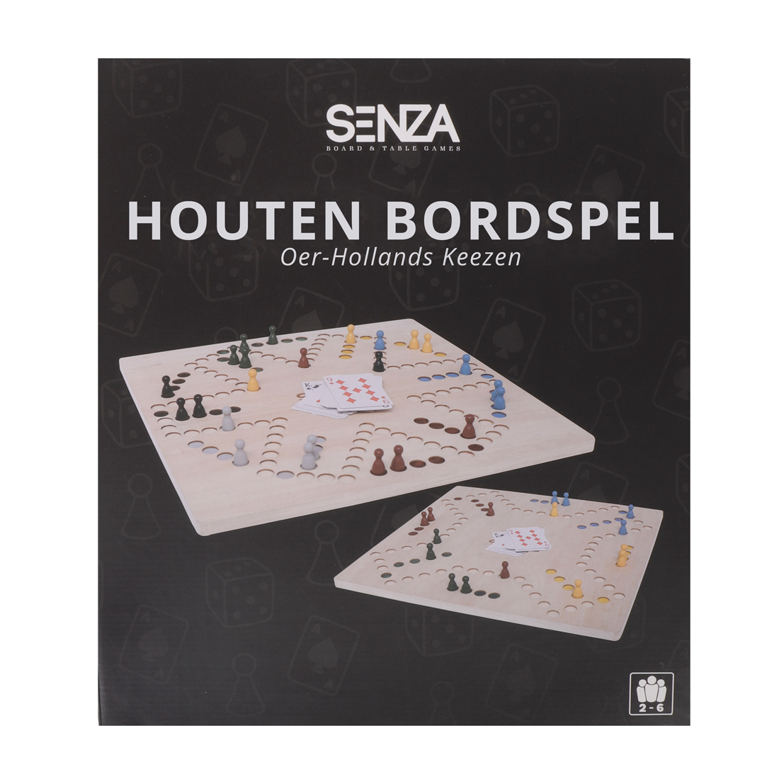 13014 SENZA Houten Bordspel