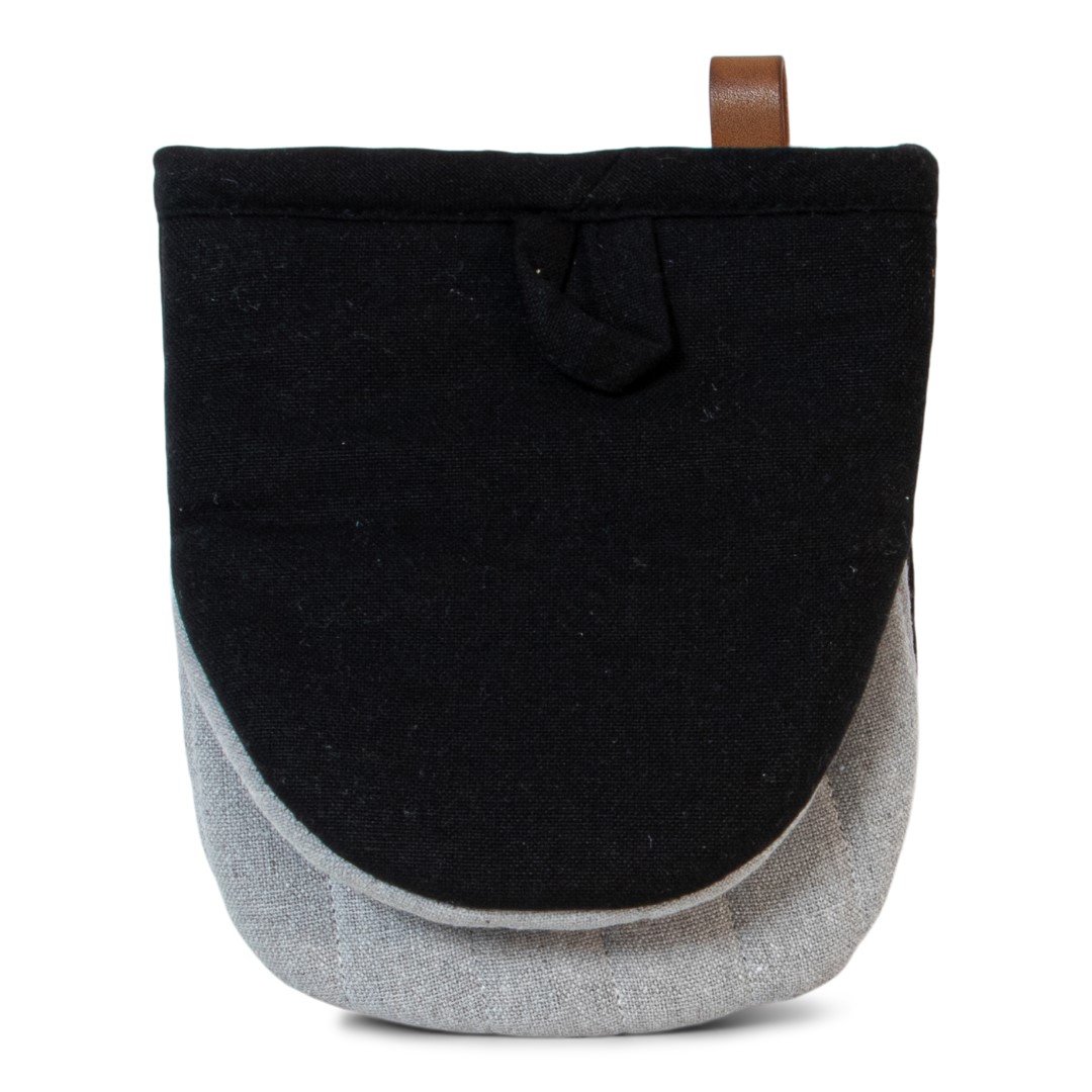 24953 SENZA MOOD FOR FOOD Ovenhandschoen Zwart