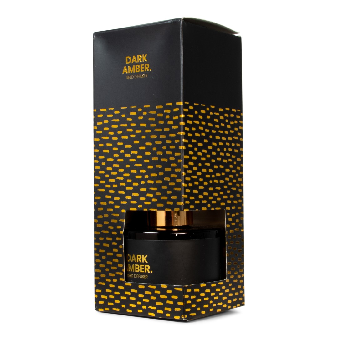 24842 SENZA Geurstokjes Dark Amber Zwart