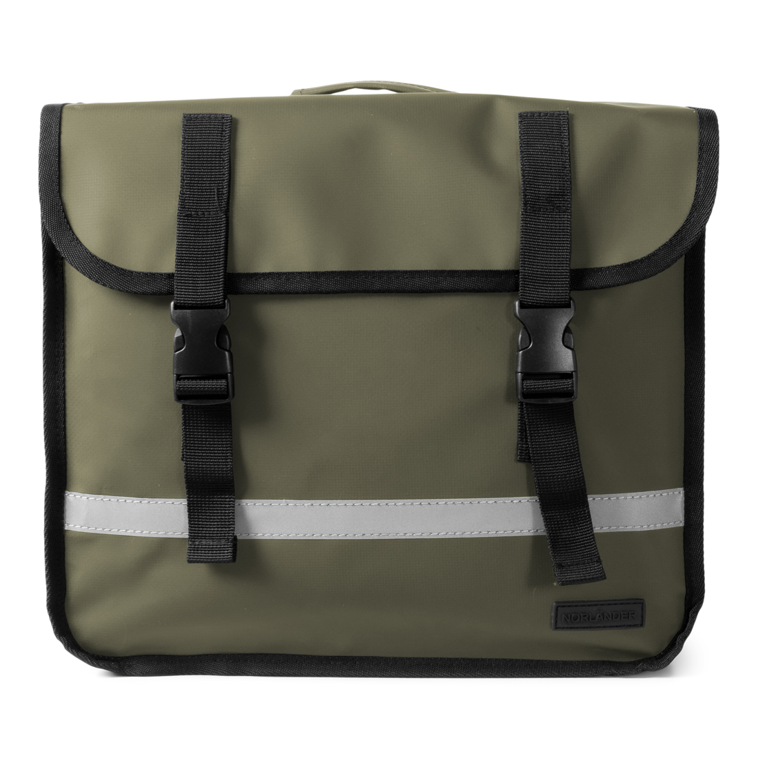 28770 Norländer Tarpaulin Dubbele Fietstas Groen