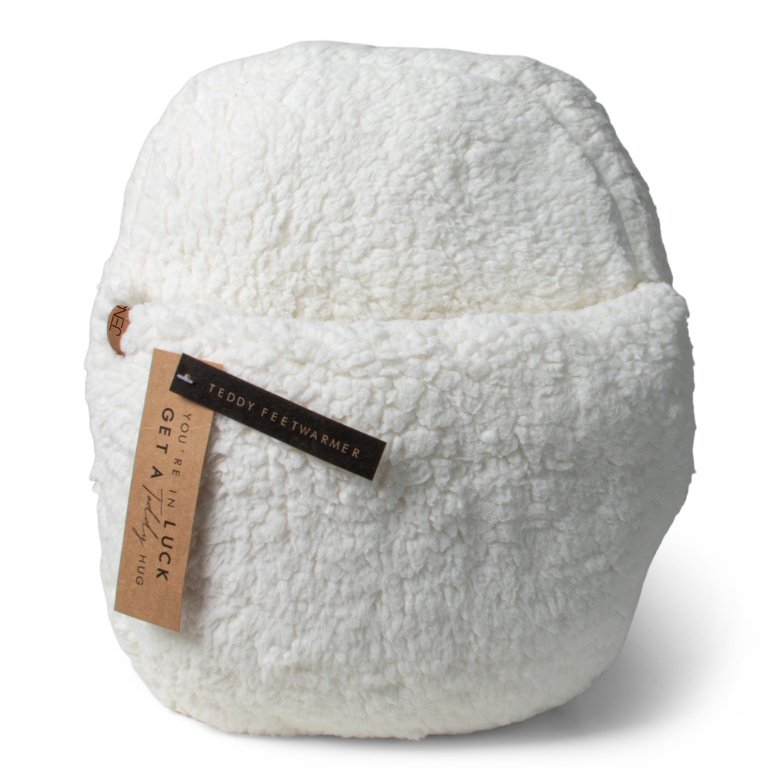 25010 SENZA Teddy Voetenwarmer Wit