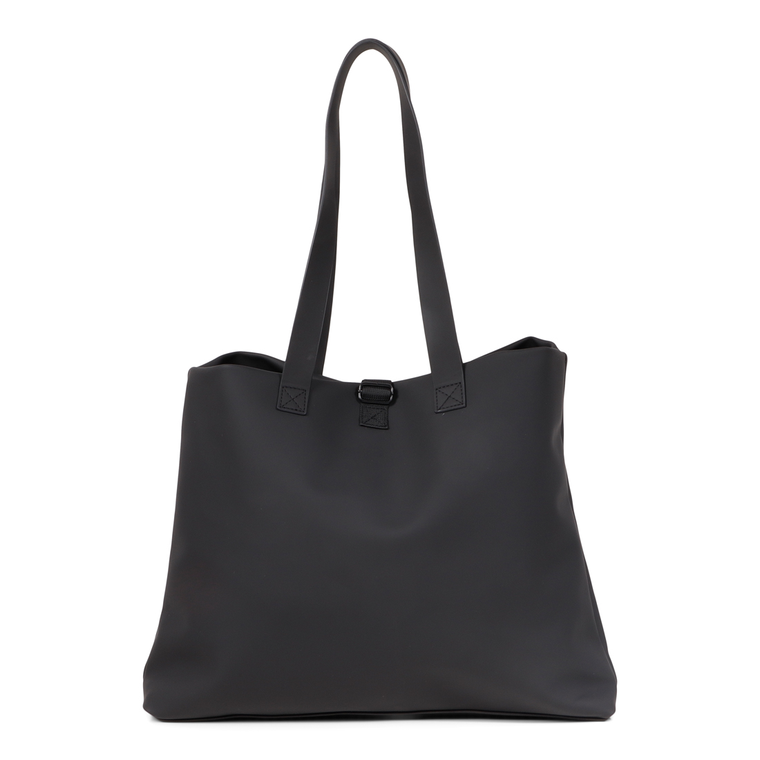 28741 Norländer Dull PU Shopper Zwart