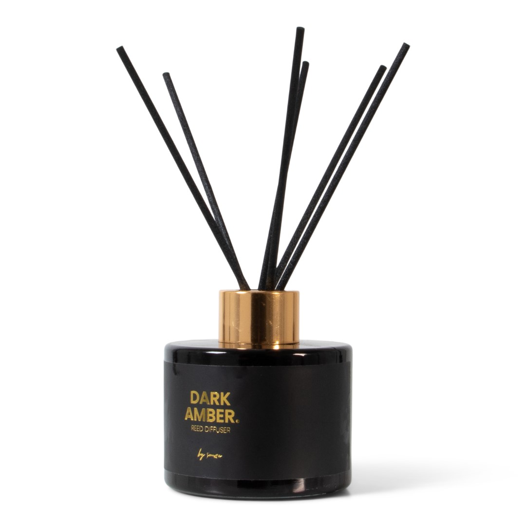 24842 SENZA Geurstokjes Dark Amber Zwart