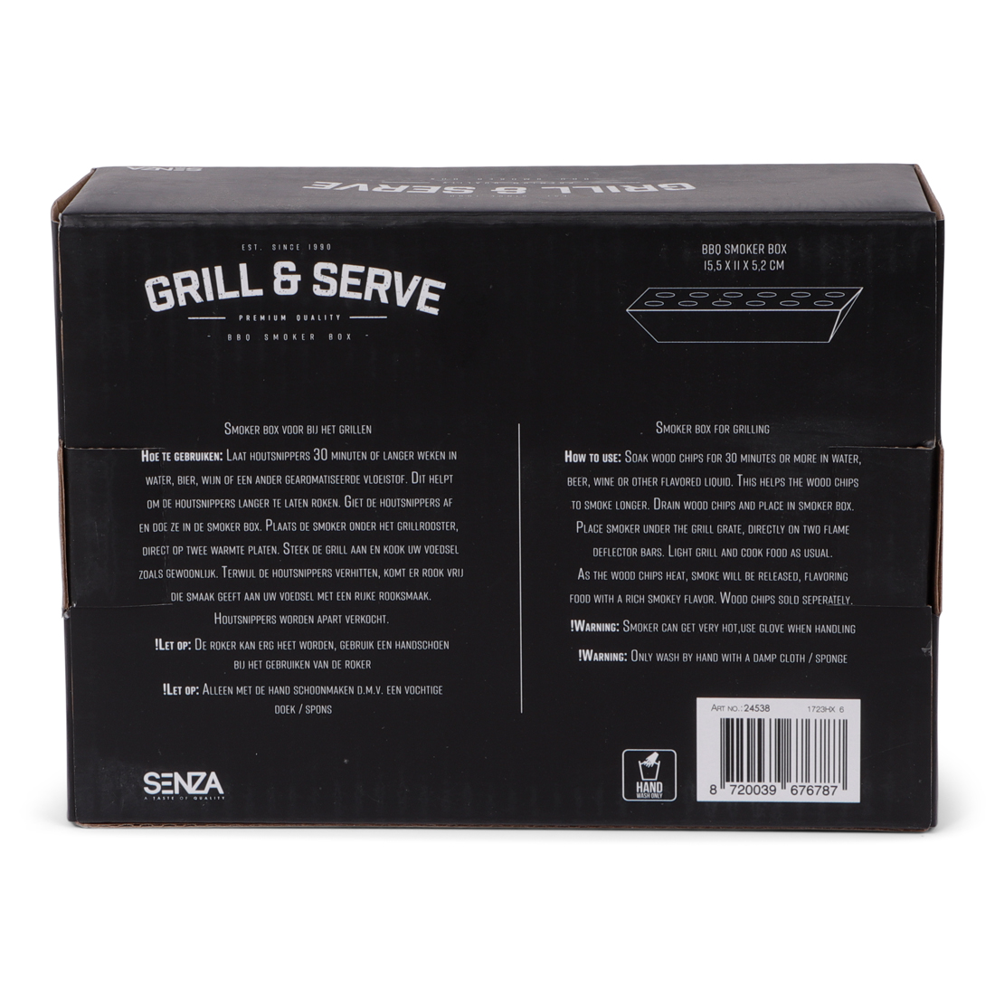 24538 SENZA BBQ Rook Box