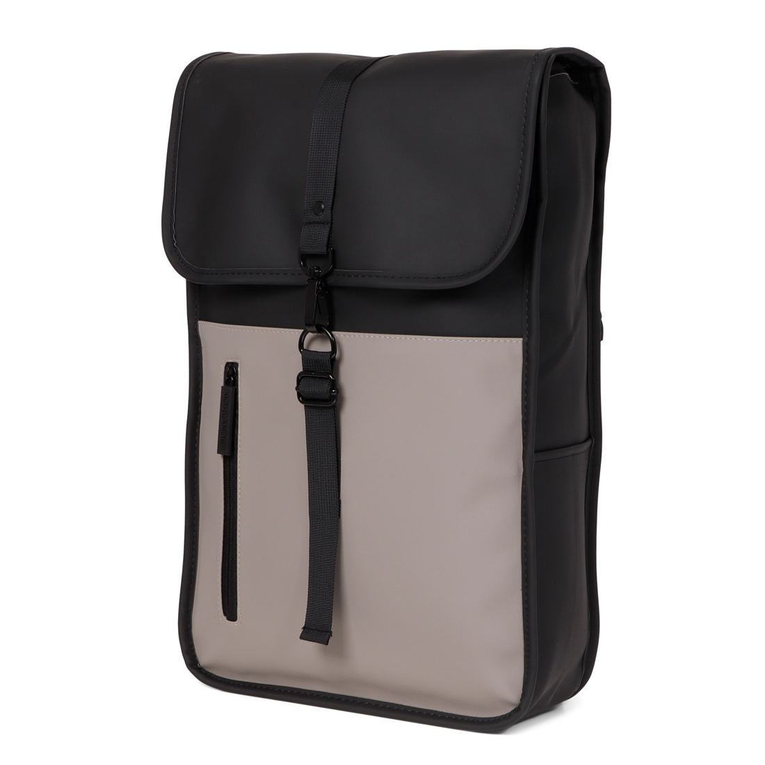 28725 Norländer Dull PU Duo Rugtas Black/Grijs