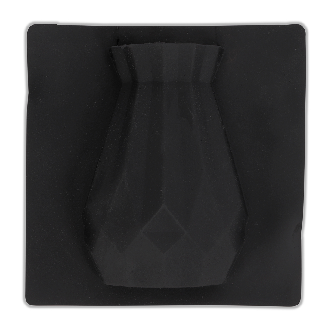 24560 SENZA Siliconen Vaas Zwart