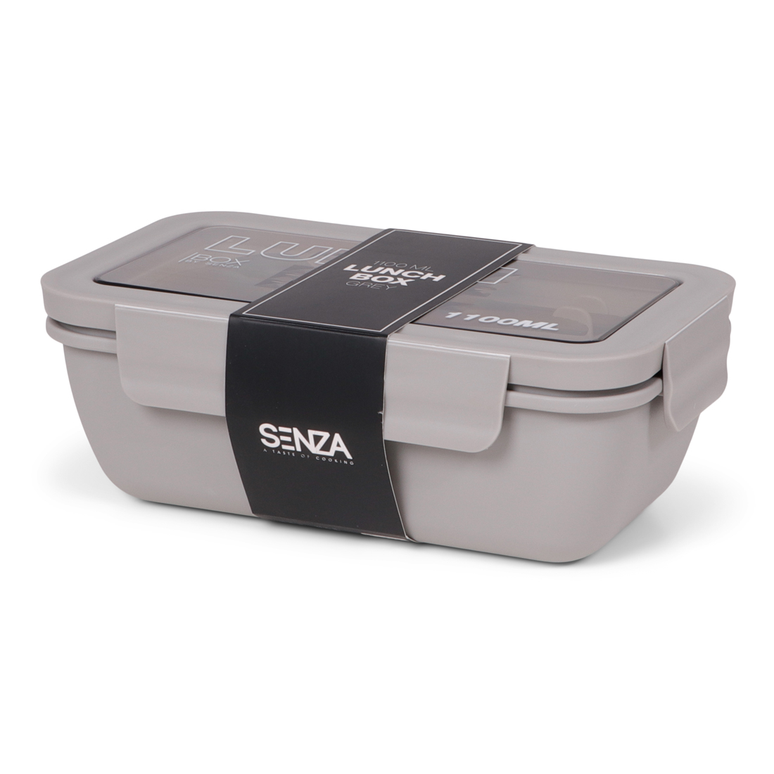 24889 SENZA Lunchbox 1100ML Grijs