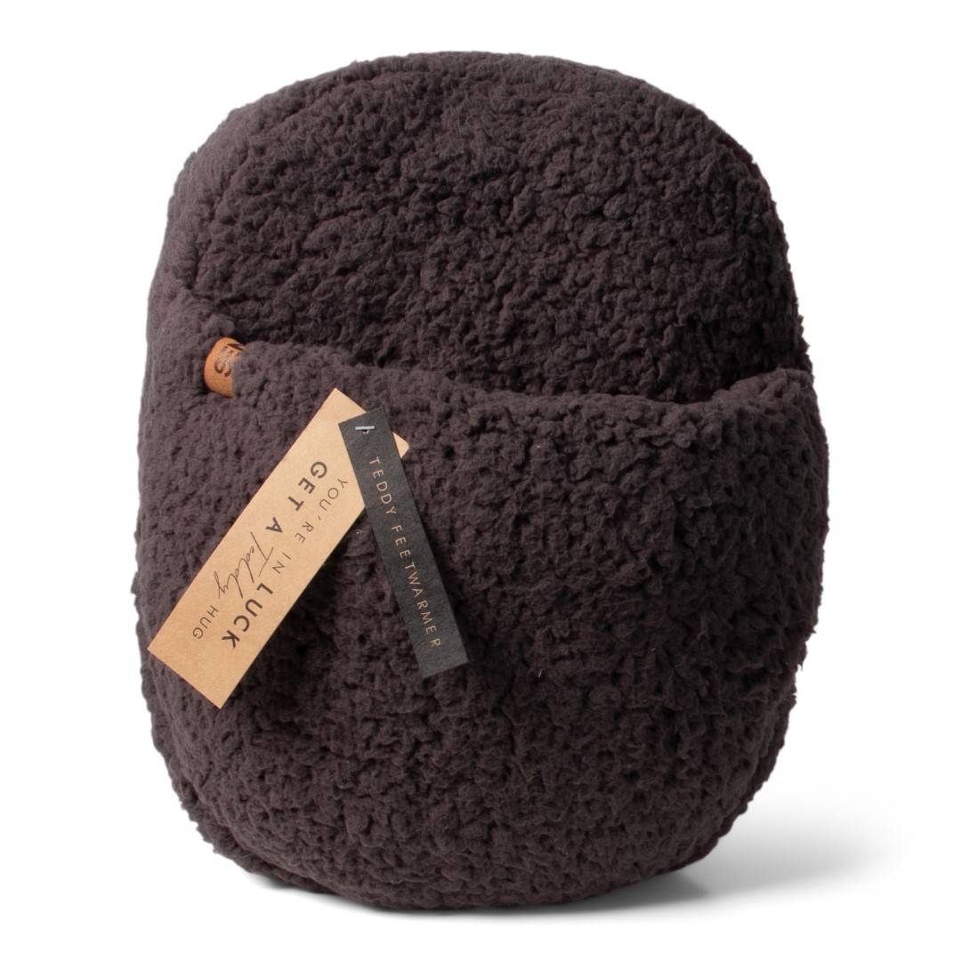 25011 SENZA Teddy Voetenwarmer Antraciet