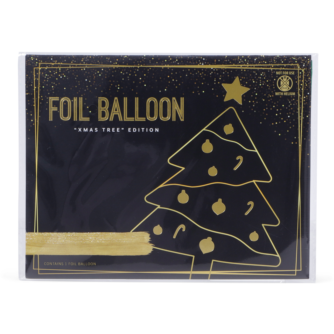 13055 SENZA Folie Ballon Kerstboom Groen