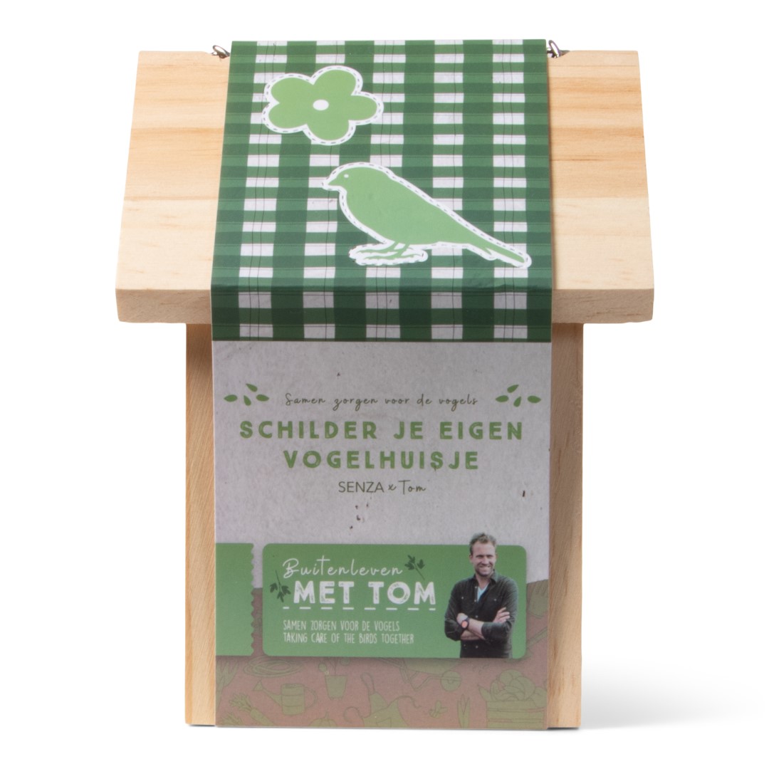 24699 SENZA x TOM Schilder Je Eigen Vogelhuisje