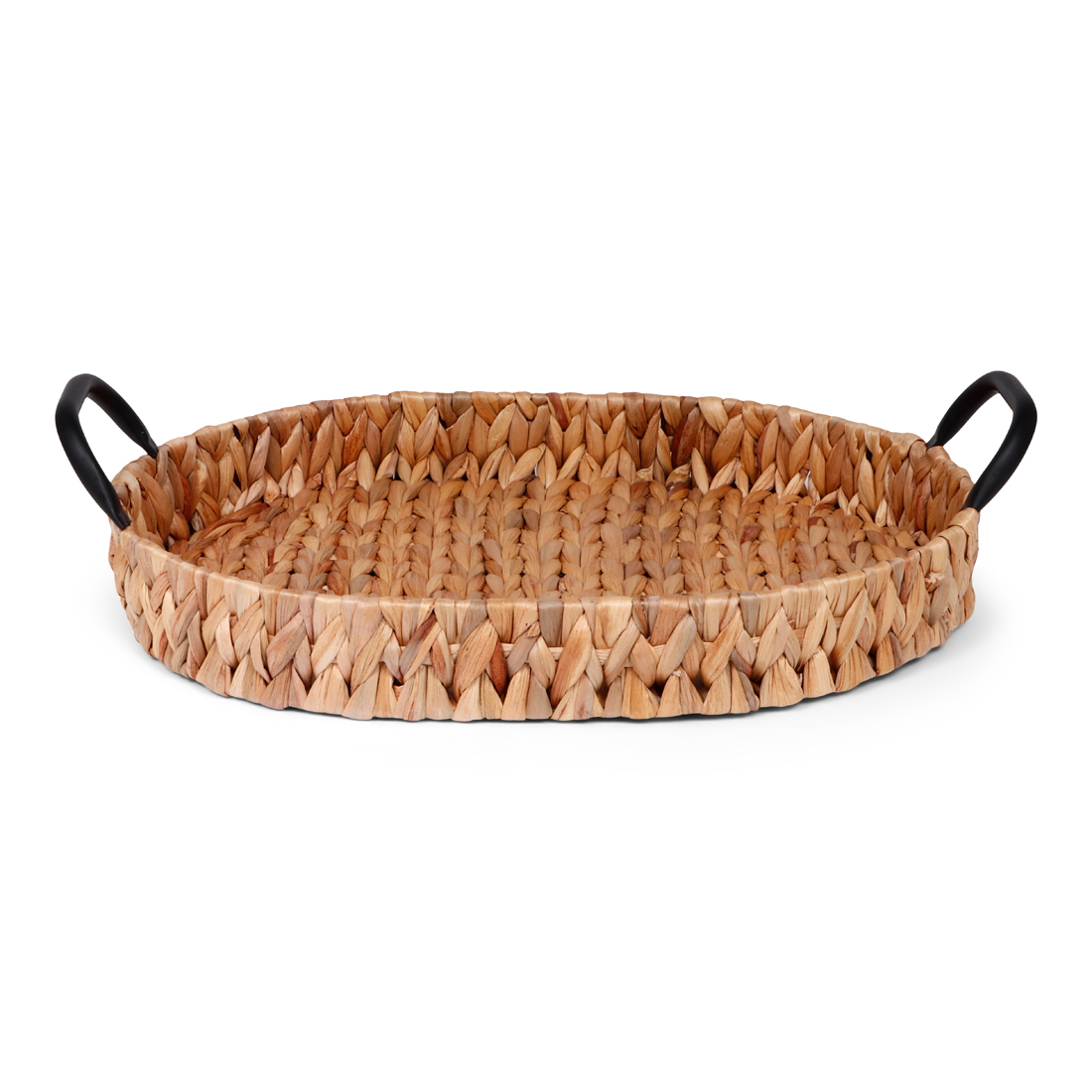 24376 SENZA Ovale Hyacint Dienblad Met Handvatten Small