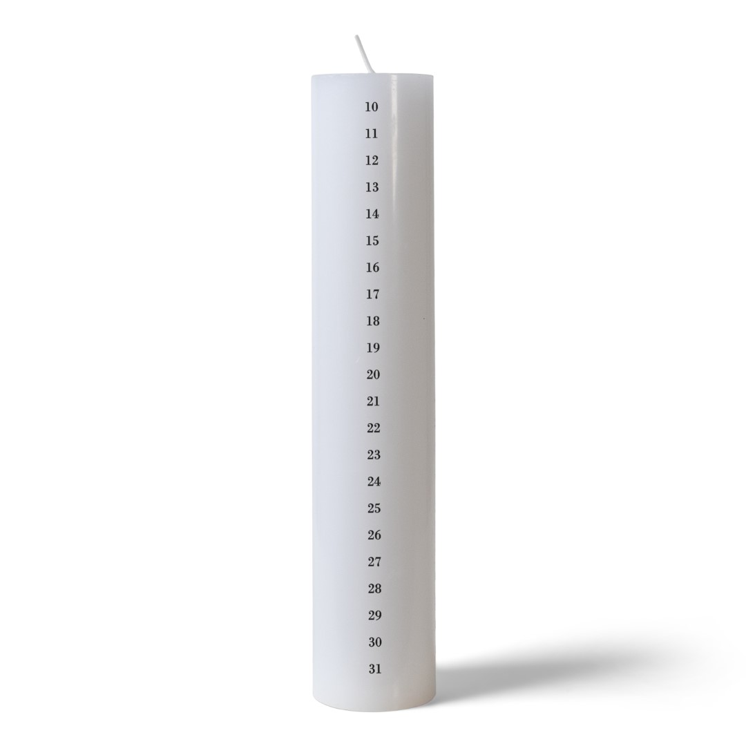 25049 SENZA Adventskaars Wit