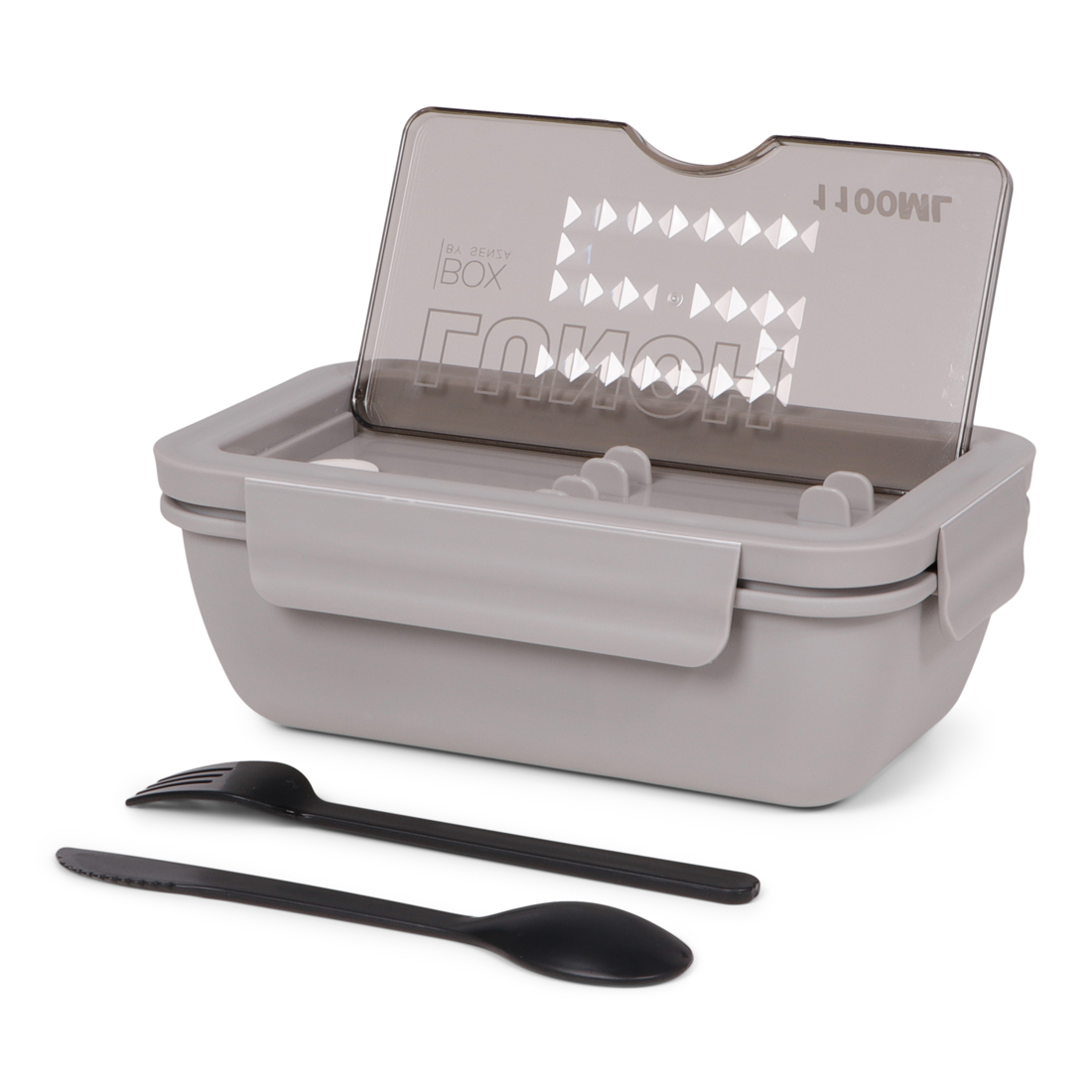24889 SENZA Lunchbox 1100ML Grijs