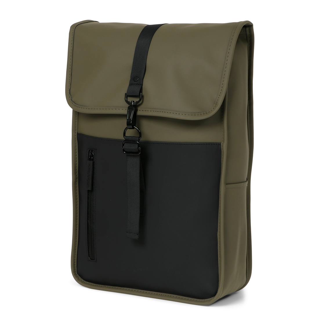 28724 Norländer Dull PU Duo Rugtas Groen/Zwart